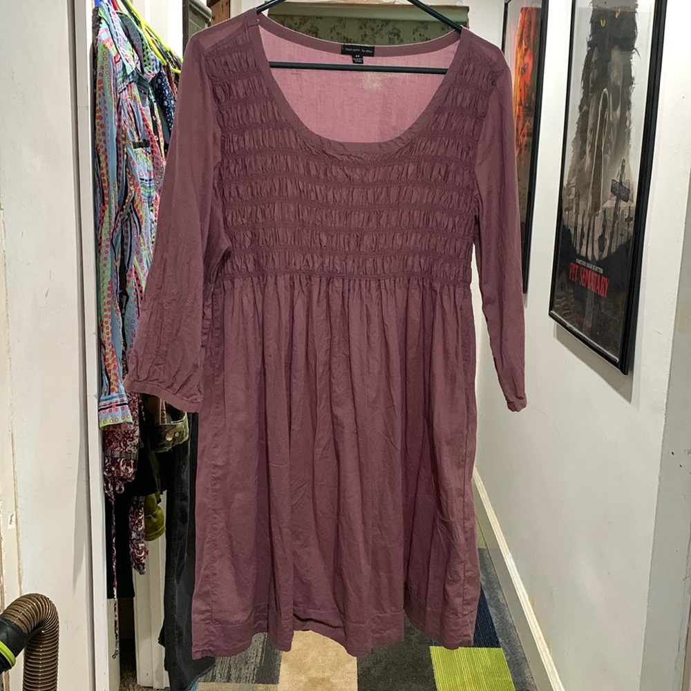 Fresh Spirit by ellos size 44 (12-14 US) cotton babydoll dress